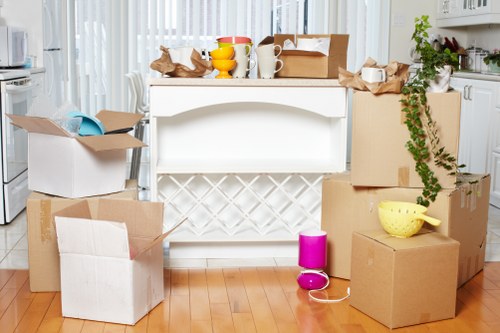Local office removals logistics in Kensalgreen