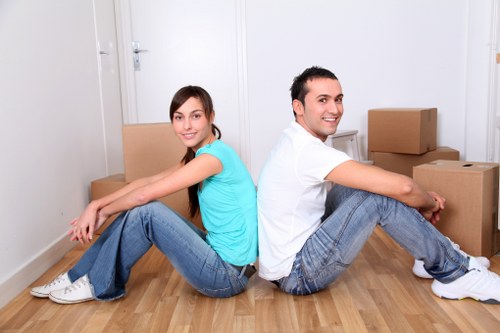 Compact moving van used for small removals in Kensalgreen