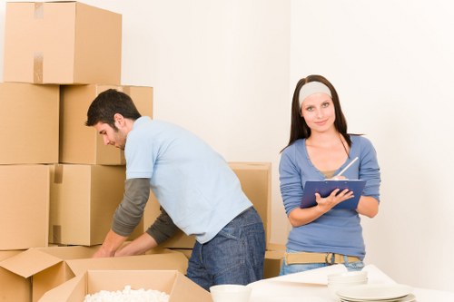 Secure storage unit for household belongings